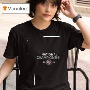 Washington Nationals National Championship Champions Name Roster T Shirt