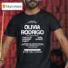 Bst Hyde Park Olivia Rodrigo T Shirt