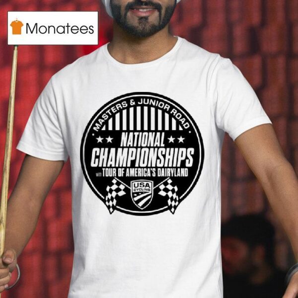 Usa Cycling Masters Junior Road Nationals T Shirt