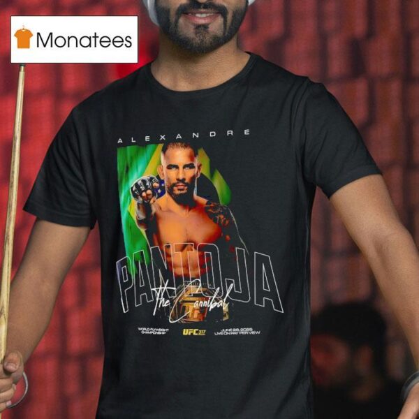 Alexandre Pantoja Ufc Signature T Shirt