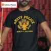 Amity Police Amity Island Logo Eagle T Shirt