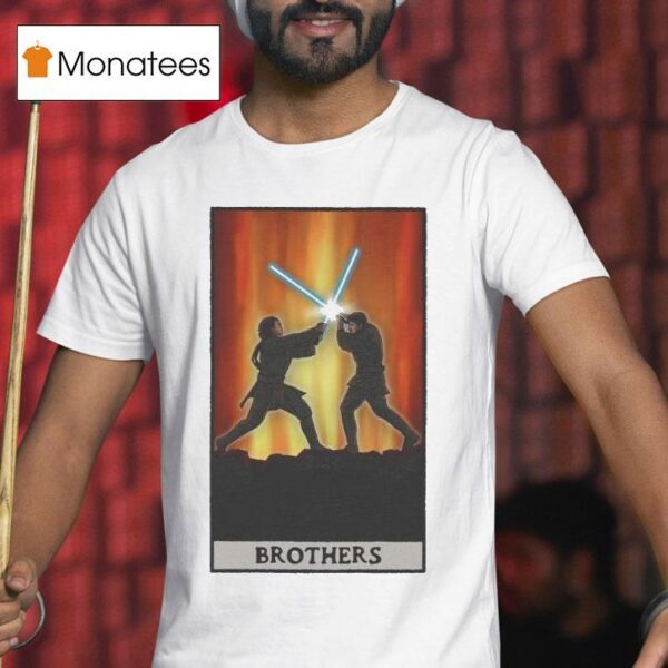 Anakin Obi Wan Brothers Tarot Card Star Wars T Shirt