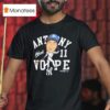 Anthony Volpe New York Yankees Caricature T Shirt