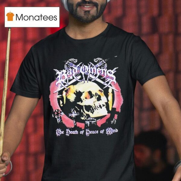 Bad Omens The Death Of Peace Of Mind Skull And Candles T Shirt
