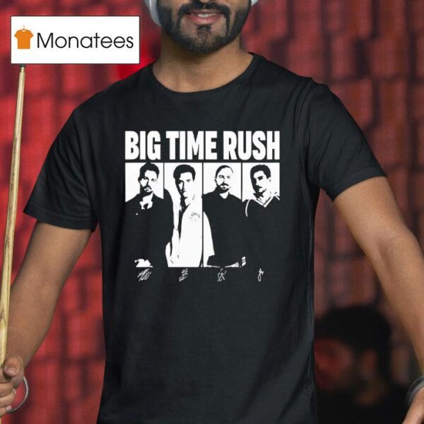 Big Time Rush Tour T Shirt