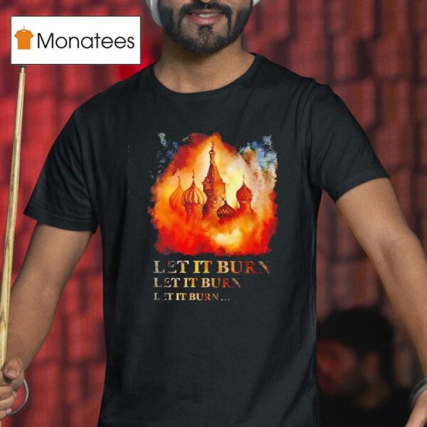 Castle Let It Burn Repeat Vintage T Shirt