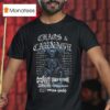 Chaos And Carnage Tour Dates Skull King T Shirt