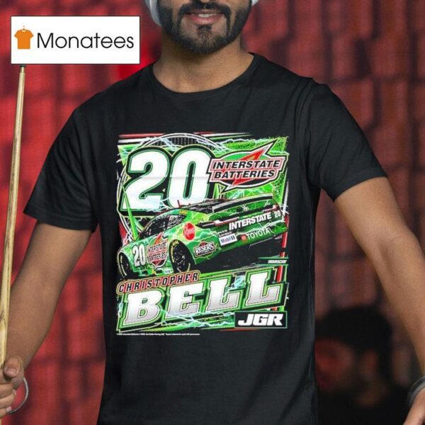 Christopher Bell Joe Gibbs Racing Team Interstate Batteries Car T Shirt