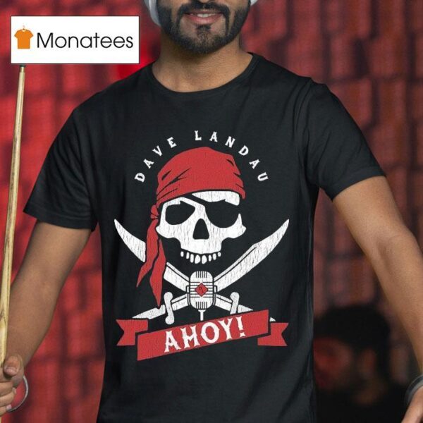Dave Landau Ahoy Skull T Shirt