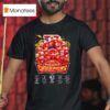 Defenders Champions United Football League Signatures T Shirt