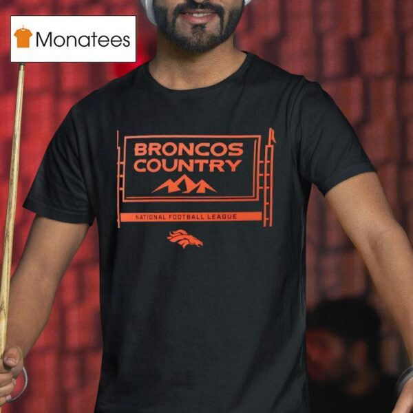 Denver Broncos Country National Football League T Shirt
