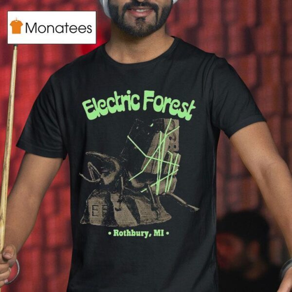 Electric Forest Rothbury Mi Beetle Box T Shirt