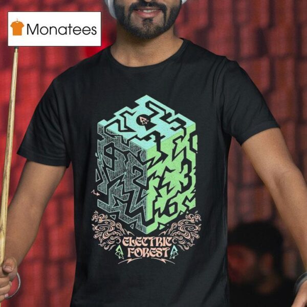 Electric Forest Wild Optimists Puzzle T Shirt