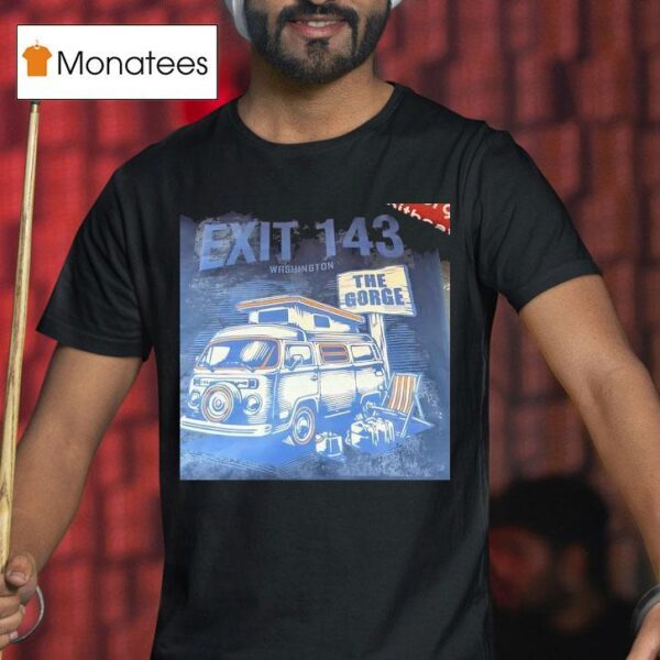 Exit Washington The Gorge T Shirt