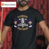 Florida Panthers Majestic Threads Stanley Cup Champions Off Shoulder T Shirt