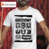 Green Day July Oaka Athens Greece T Shirt
