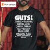 Guts Zombies Chainsaws Barfing Aliens Cannibal Carnage Fulci Mutans Brain Eaters Exploding Heads T Shirt