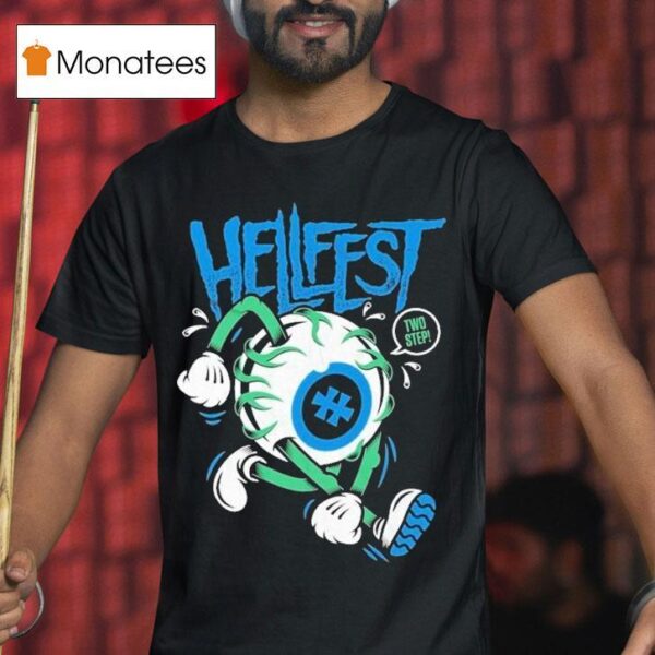 Hellfest Eyeball Two Step T Shirt