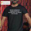 I M Not Afraid Of Trans People In Bathrooms I M Afraid Of Cis Men T Shirt