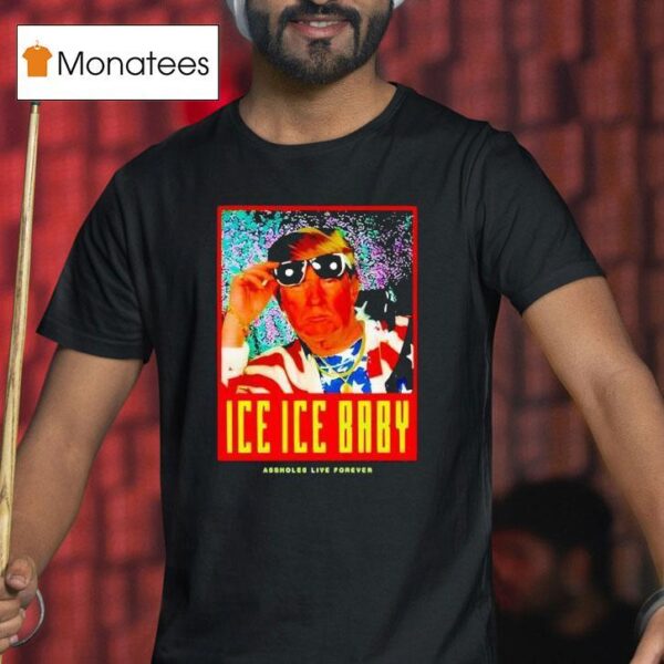 Ice Enjoy An Ice Cold Glass Of Deportation T Shirt