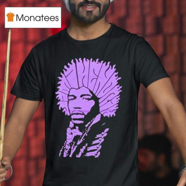 Jimi Hendrix Hair Type T Shirt