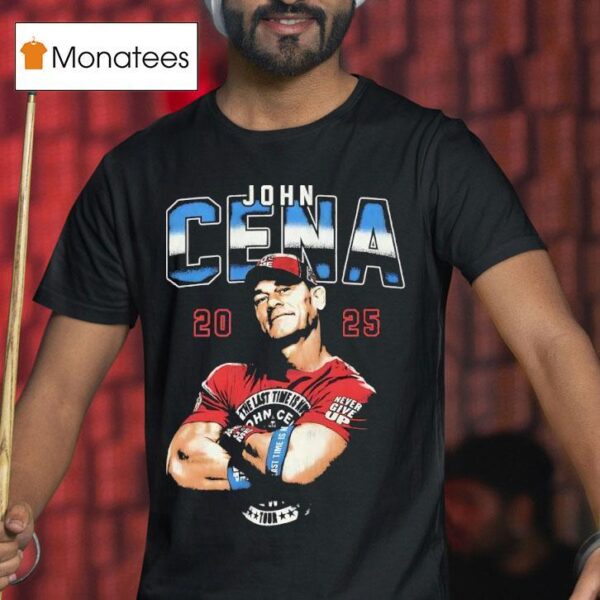 John Cena Wwe Tour T Shirt