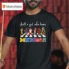 Just A Girl Who Loves Michigan Wolverines Lions Tigers Pistons Wings And Spartan Mascots Walking Across T Shirt