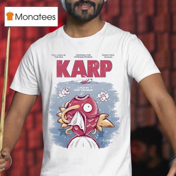 Karp A Film By Nerd Universe Style Jaws T Shirt