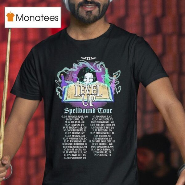 Level Up Spellbound Tour Dates T Shirt