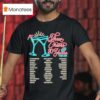 Mayday Parade Three Cheers Years Tour Dates Neon T Shirt