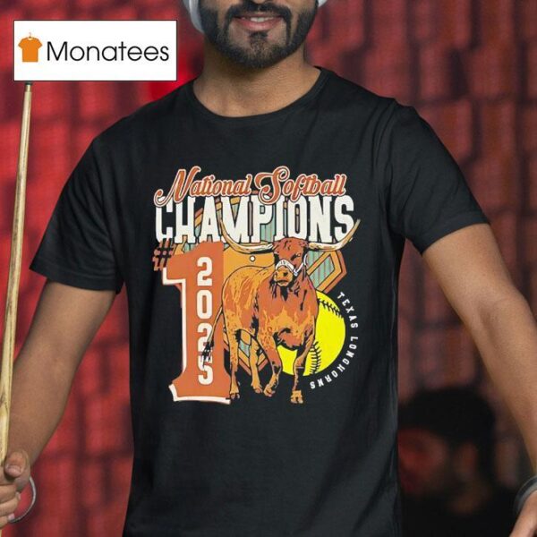 National Soft Champions Texas Longhorns T Shirt