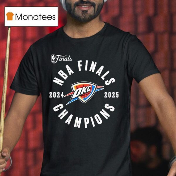 Nba Finals Champions Oklahoma City Thunder T Shirt