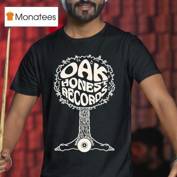 Oakhonest Records Brattleboro T Shirt