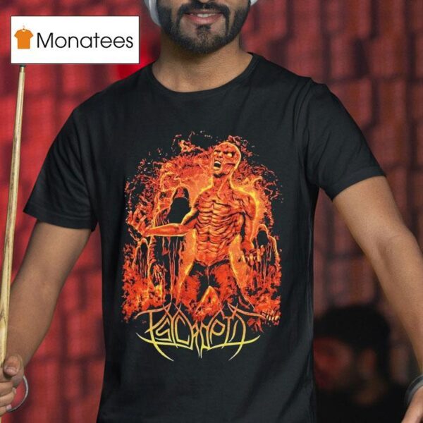 Psycroptic Burning Man T Shirt