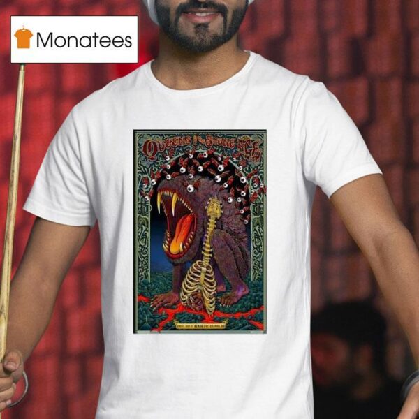 Queens Of The Stone Age Jun Kemba Live T Shirt
