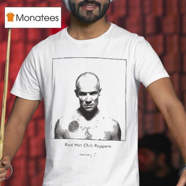 Red Hot Chili Peppers X Ross Halfin X Standard Chad Smith Photo T Shirt