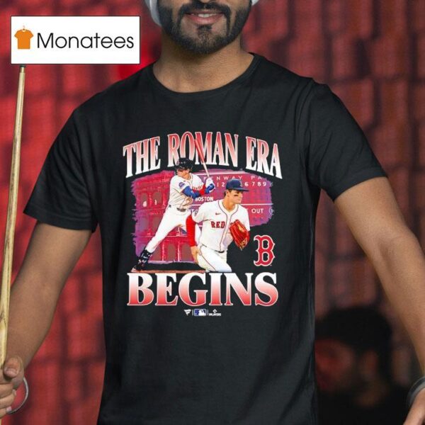Roman Anthony Begins Boston Red Sox Graphic T Shirt