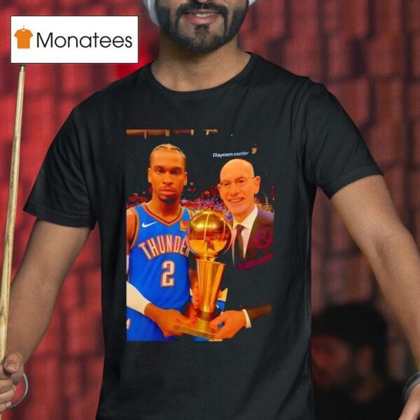 Shai Gilgeous Alexander Nba Champion Thunder Mvp T Shirt