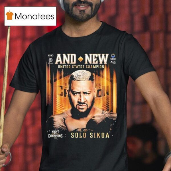 Solo Sikoa And Still United States Champion At Wwe Night Of Champions T Shirt