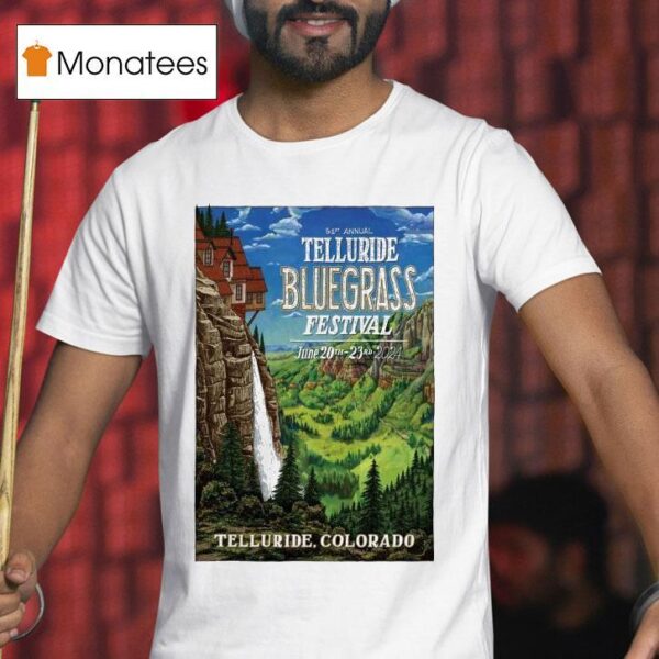 Telluride Bluegrass Festival Jun Telluride Co Shows T Shirt