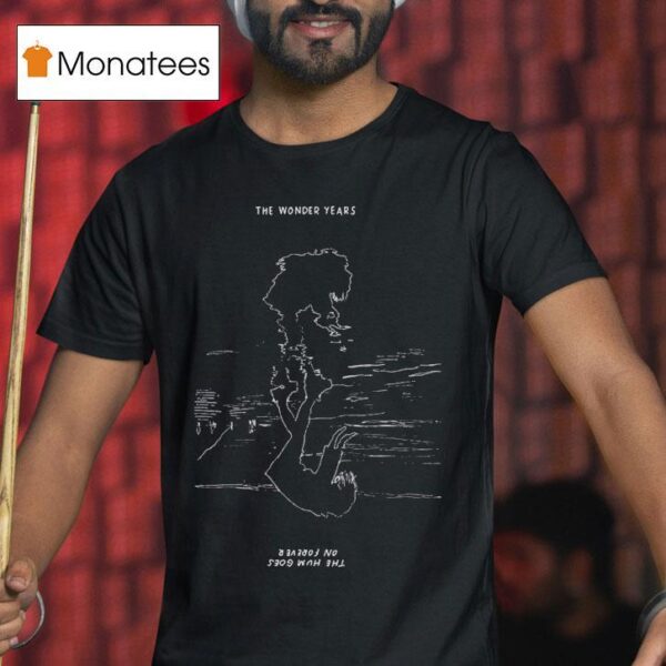 The Wonder Years Silhouette Anchor Slate T Shirt