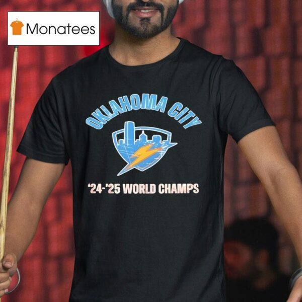 Thunder Champs Okc Basketball World Champs T Shirt
