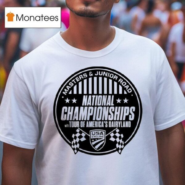 Usa Cycling Masters Junior Road Nationals T Shirt