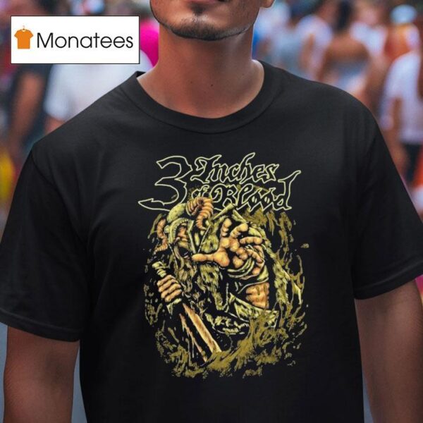 Inches Of Blood Swamp Warrior T Shirt
