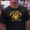 Amity Police Amity Island Logo Eagle T Shirt
