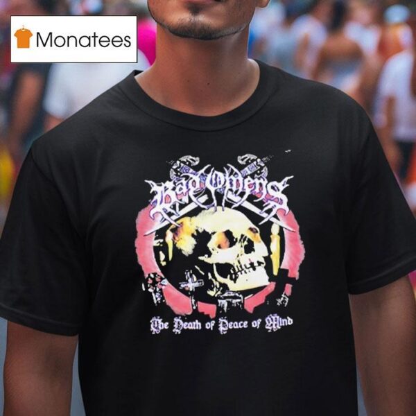 Bad Omens The Death Of Peace Of Mind Skull And Candles T Shirt