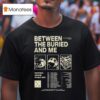 Between The Buried And Me The European Summer Holiday Tour Dates T Shirt