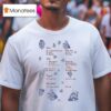 Blonde Redhead Tour June July T Shirt