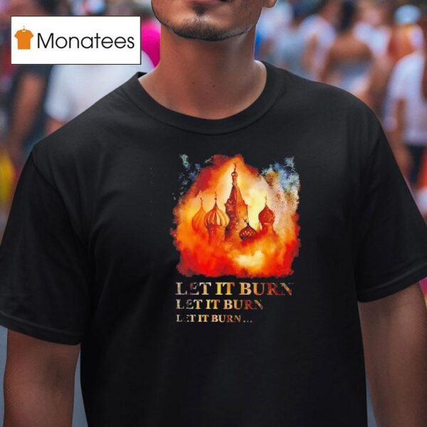 Castle Let It Burn Repeat Vintage T Shirt