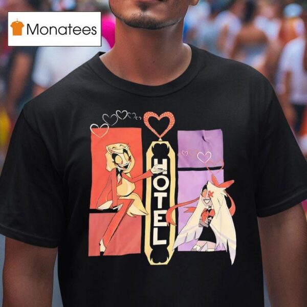 Charlie Morningstar And Vaggie Hazbin Hotel T Shirt